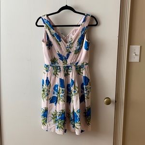 Pleated Boden Floral Dress